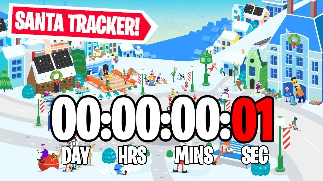 GOOGLE Santa Tracker 2024 Live Countdown 24/7 , How Long Till Santa