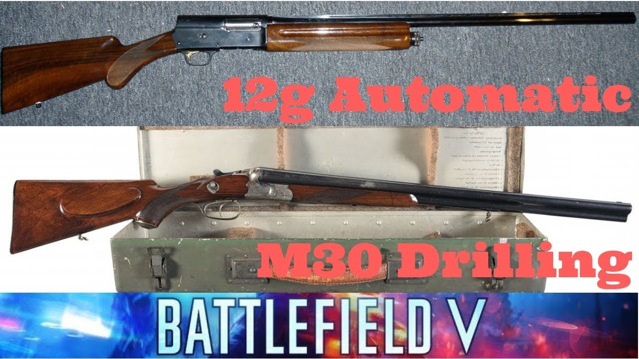 12G AUTOMATIC & M30 DRILLING REVIEW, WITH FINNTROLL 1984 (BATTLEFIELD V) - YouTube