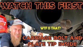 Curt trailer hitch install on Jeep Gladiator Mojave.
