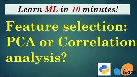 Do you know how to apply PCA or correlation analysis for featur selection in Python? (with example)
