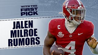 Jalen Milroe QB3 Buzz Reaction + Prospect Breakdown & Finding His Pro Comp