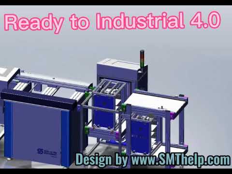 PCB board loader unloader design by SMThelp.com#shorts