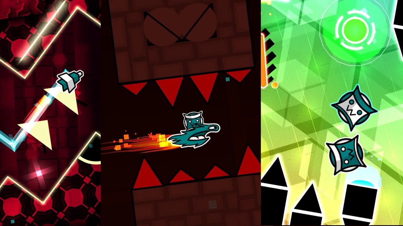 Hard Demon Pack #1 Geometry Dash 2.13 [FR] - YouTube