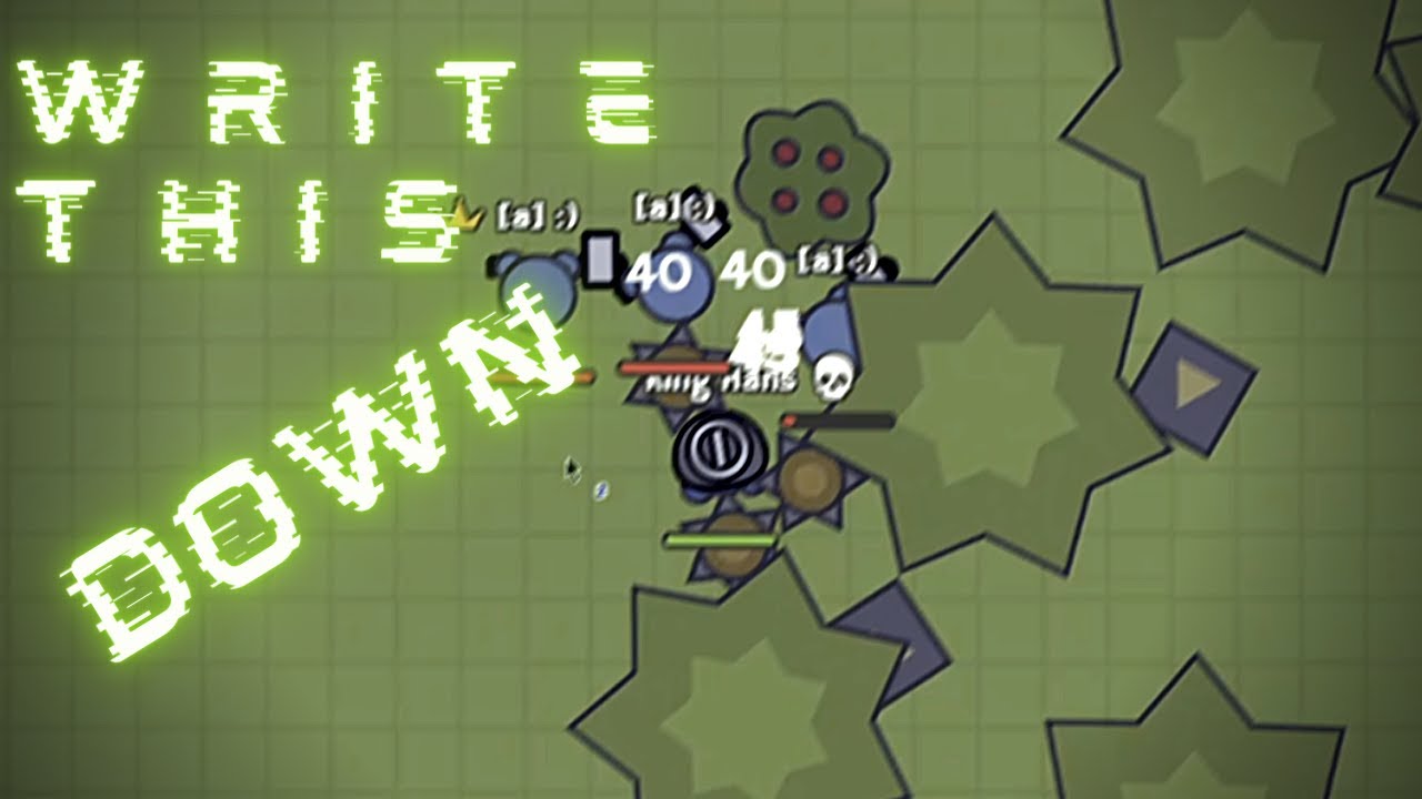 Moomoo.io | Write This Down a little montage | King Hans