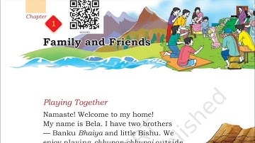 Class 3 Wonderous World  Chapter 1 Family and Friends full Chapter detailed Explanation in hindi