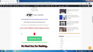 Lava Iris 88 S121 Flash File Sp Tool Error And Hang Logo Fixed Firmware Download