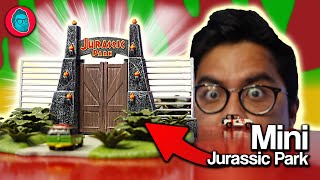 El INCREÍBLE mini DIORAMA de JURASSIC PARK (Review JADA Toys Nano)