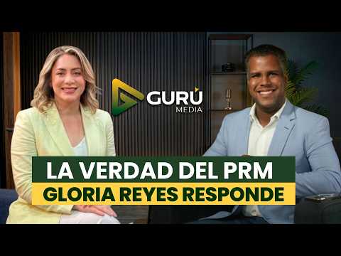 GLORIA REYES: IN POLITICS, IT'S HARDER FOR WOMEN. SHE TALKS ABOUT THE PRM AND ITS POTENTIAL CANDI...