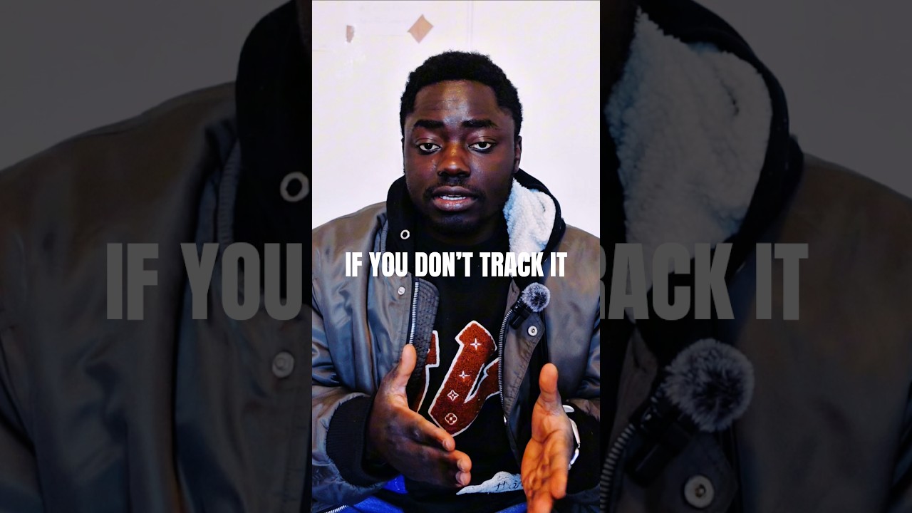 If You Dont Track It...You Dont Control It