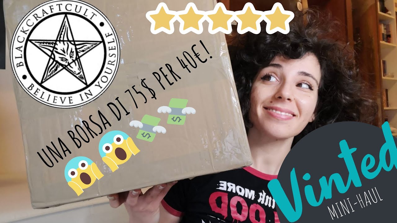 🌺 VINTED MINI-HAUL 🌺 UNA BORSA dal valore di 75$ per soli 40€ (Blackcraft) | Spoiler: E' ANDATA BENE