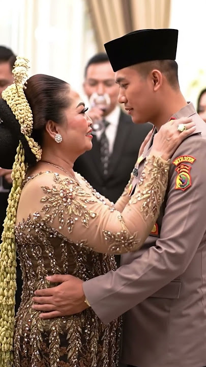 Viral Polisi Menikah Dengan Janda Kaya