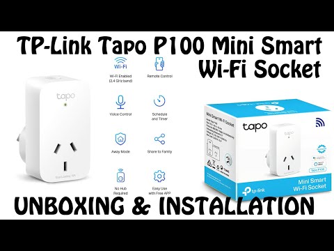 TP-Link Tapo Unboxing and Setup Video- Tapo P100 Mini Smart Wi-Fi