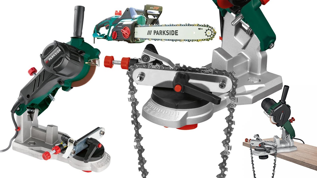 Parkside Chain Sharpener PSG 85 B2 TESTING - YouTube | Kettensägen & Häcksler