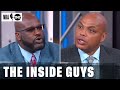 Shaq and chuck are at it again   heated debate breaks out in studio j  nba on tnt