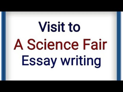 how to write a science fair essay