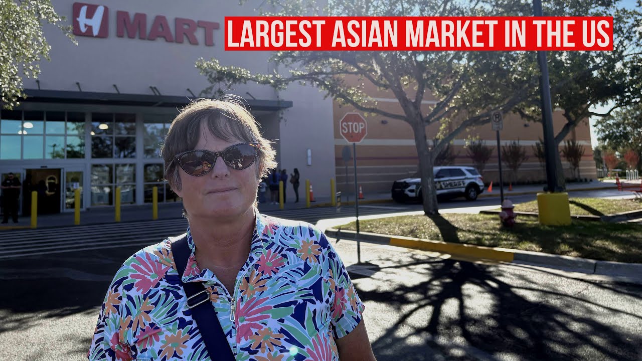 The Villages Florida, поездка в H Mart Orlando — крупнейший азиатский рынок в США