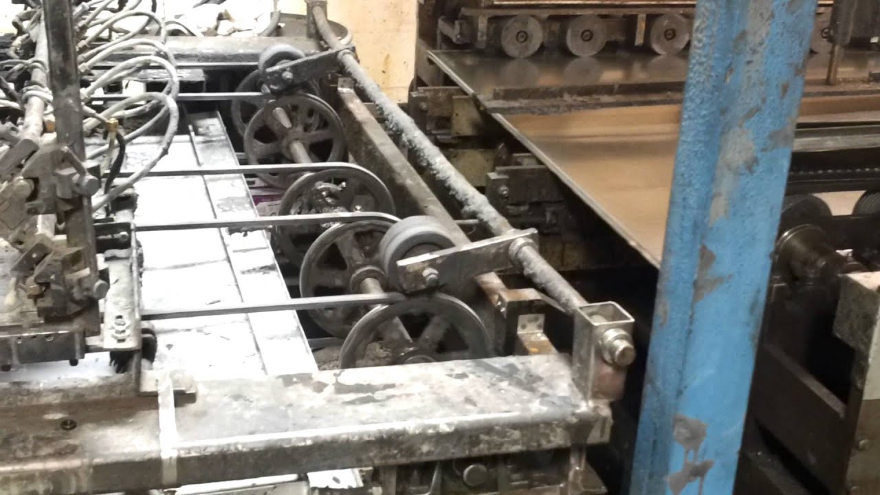 HVAC straight duct coil line YouTube