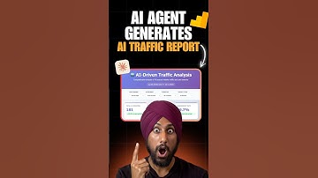 Get AI traffic report using this Google Analytics 4 MCP server #googleanalytics #mcp #claudeai
