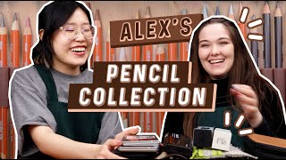 Can you be sentimental over Pencils? Alex's Pencil & Colored Pencil Collection Tour!