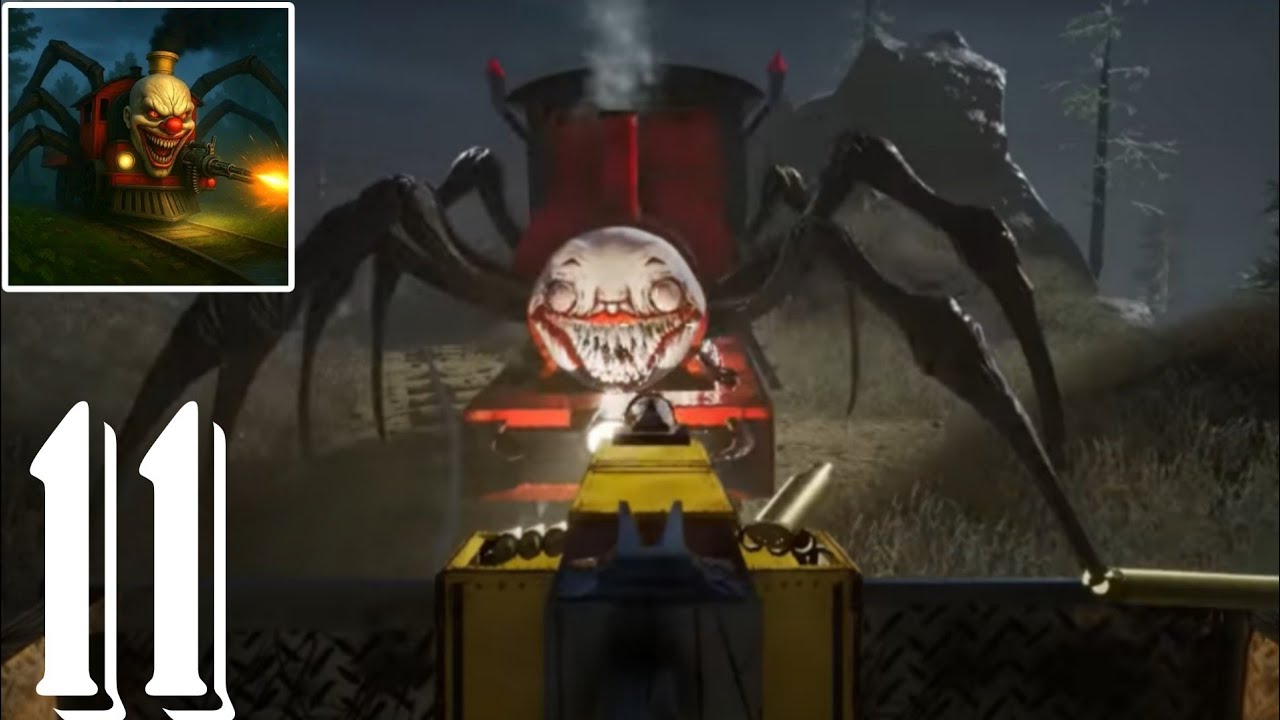 Scary Spider Train - Gameplay Walkthrough Part 11 | Terrifying Monster Train (Android/iOS)
