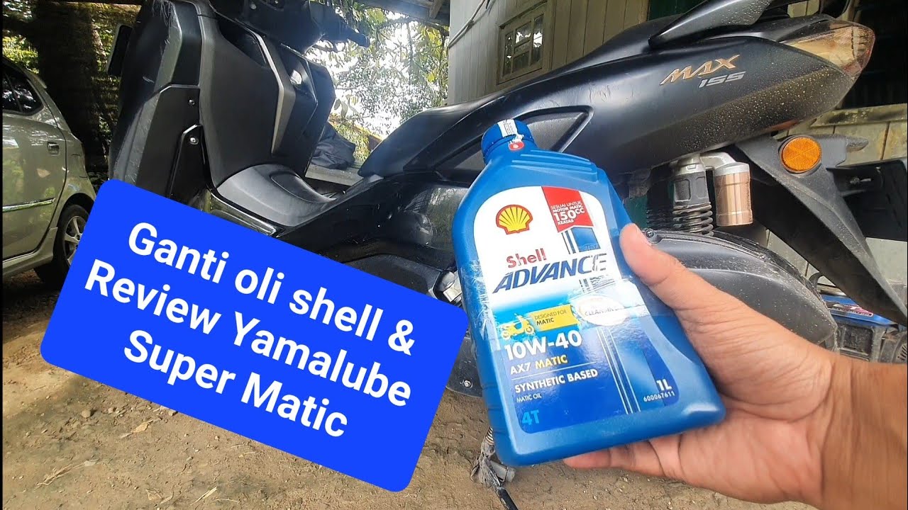 Ganti Oli & Review Oli Yamalube Super Matic Nmax 