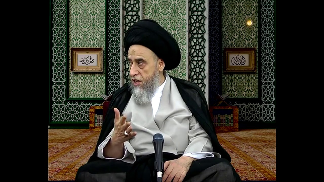 كيف يوجه المحتضر الى القبلة او الميت عند الدفن/السيد صباح شبر