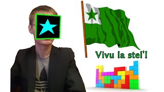 Играю в тетрисъ подъ пѣсню на эсперанто “Vivu la stel’!”