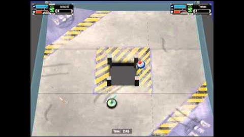 Cynon Plays Robot Arena 2 DSL: Julia 210 vs. Typhoon -- Round 2
