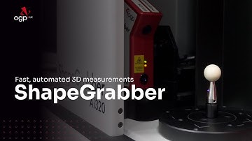 Fast, automated 3D measurements | ShapeGrabber | OGP UK