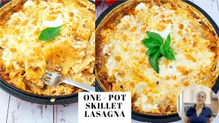 Skillet Lasagna | One Pot Beef Lasagna