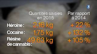 Saône-et-Loire : Forte hausse des quantités de drogues saisies en 2015 screenshot 1