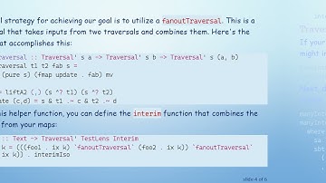 Creating a Traversal for Combined Map Operations in Haskell