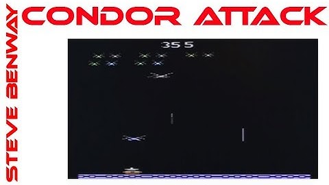 Condor Attack on the Atari 2600. Gameplay & Commentary