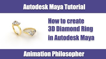 Autodesk Maya Tutorial in Hindi II 3D Jewellery Ring II