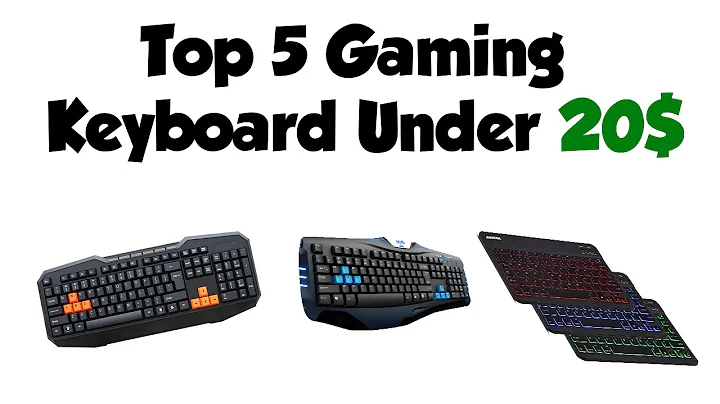 Top 5 Gaming Keyboards under 20$