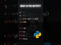 10 Second Python Quiz || 20 day challenge || day 4