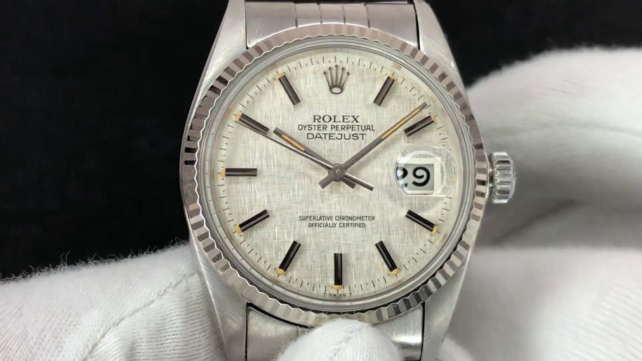datejust linen dial