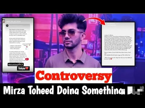 Miss Toheed Mirza toheed || controversy|| SL MUSIC - YouTube