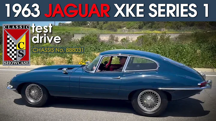 1963 Jaguar XKE 3.8 liter Coupe  - Test Drive
