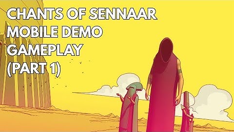 Chants of Sennaar Mobile Demo Gameplay Part 1 | Unique Award-winning Language Puzzle Game!