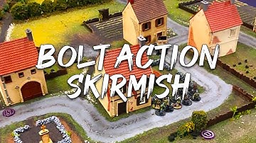 Bolt Action Skirmish British vs German