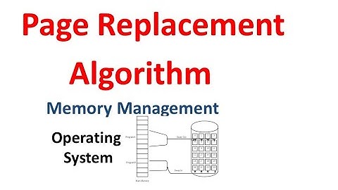 Page Replacement Introduction | FIFO Page Replacement Algorithm with example | Memory Management