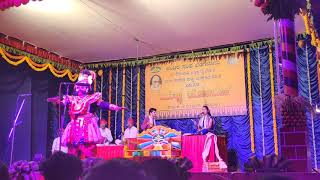 Yakshagana - Kavyashree Ajeru and Suresh Shetty Dandwa- 1  - ಶ್ರೀ ದೇವಿ ಮಹಾತ್ಮೆ.