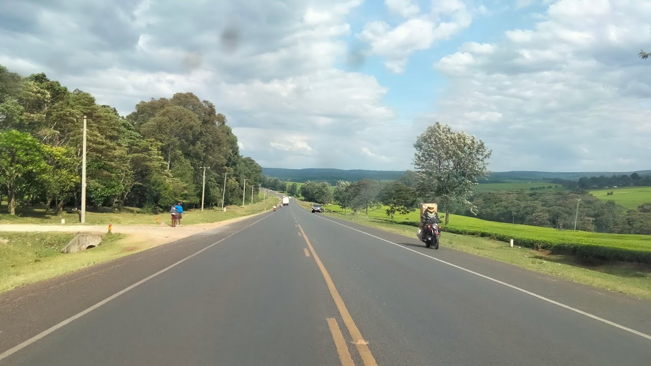 KENYA'S BEAUTIFUL COUNTRYSIDE-A DRIVE THROUGH THE GREEN TOWN, KERICHO KENYA,