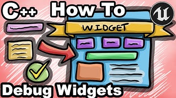 UE5 C++ 0.2 - How To Create Debug Widgets? - Unreal Engine Tutorial Editor CPP