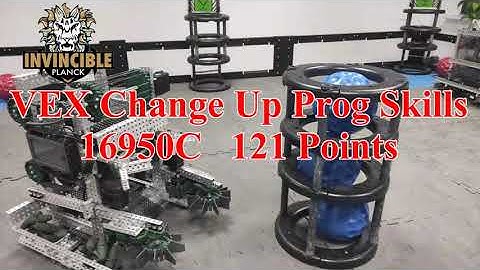 VEX Change Up Prog Skills 16950C 121 points