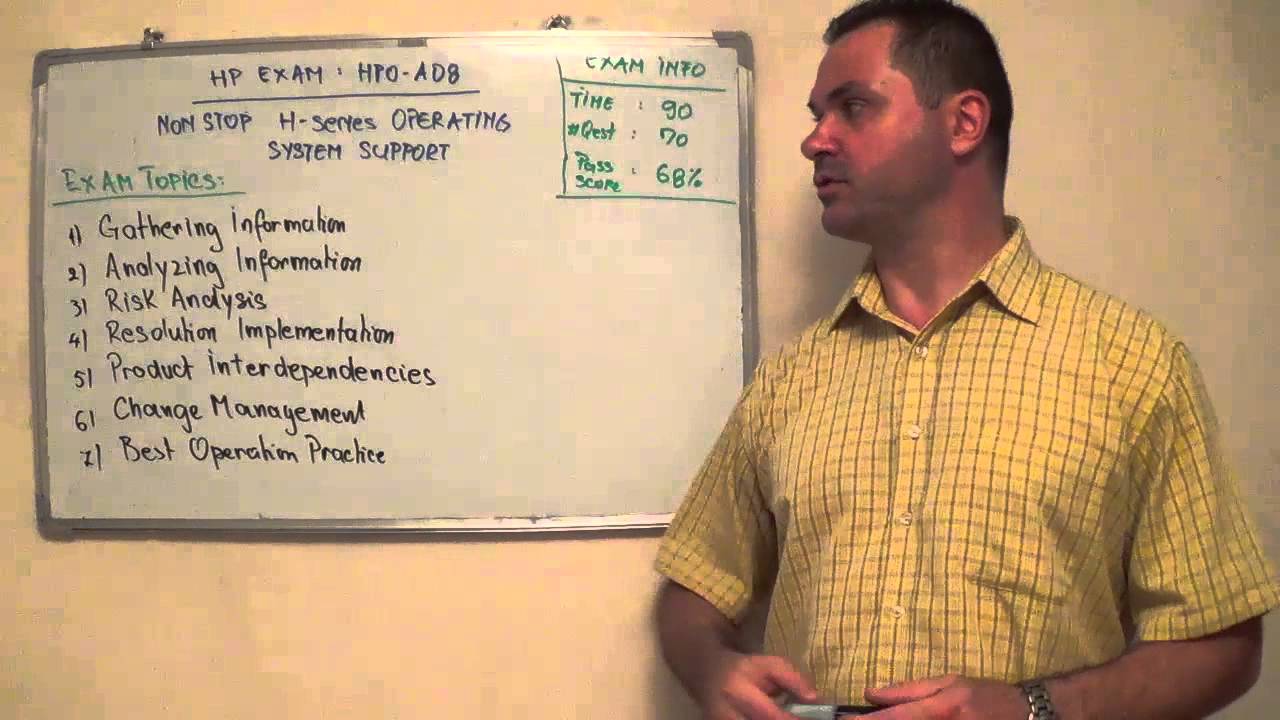 HP0-A08 - NonStop Test H-series Exam Operating System Support Questions