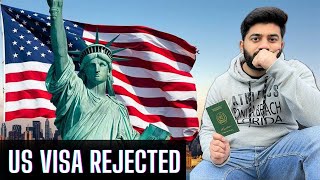 MY USA VISA REJECTION STORY 😭🇺🇸 Mara USA Ka VISA Reject Hogya 😭💔 #usa #usvisa #rejection 🇺🇸