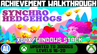 Synchro Hedgehogs #Xbox Achievement Walkthrough - Updated to 3000GS