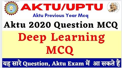 Aktu previous Years Mcq questions paper | Aktu 2020 Mcq questions paper | Aktu Mcq questions | Aktu